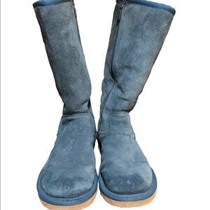 Ugg tall zip blue turquoise sunset boot 7 5235